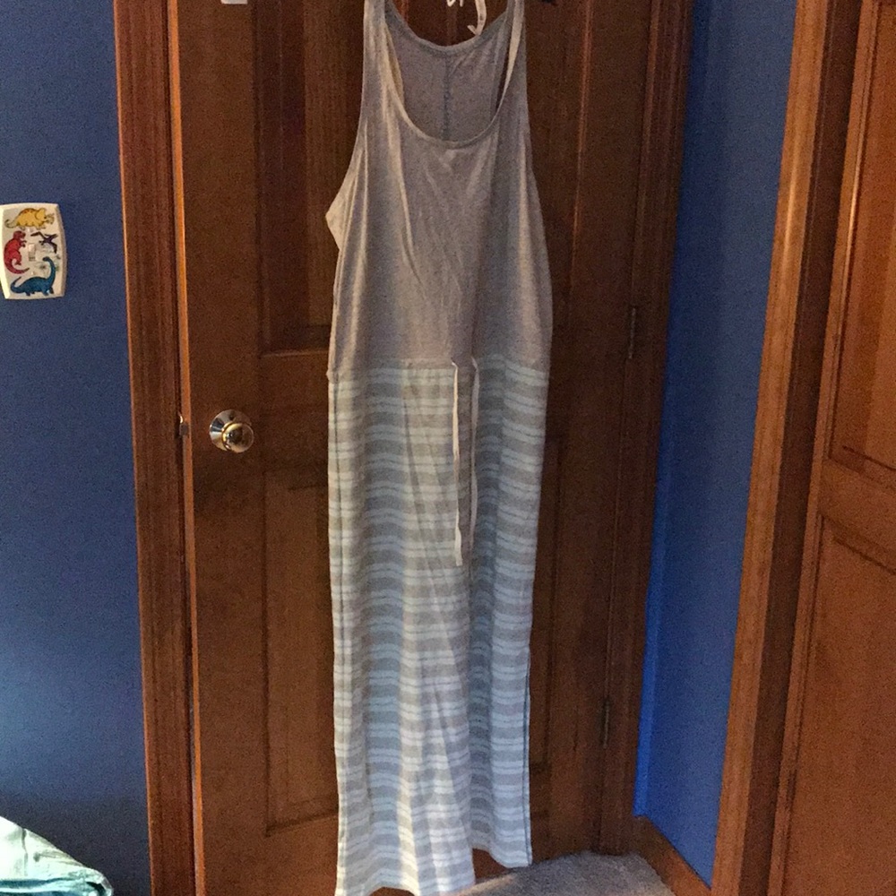 Loft Maxi Dress with Drawstring Waist
